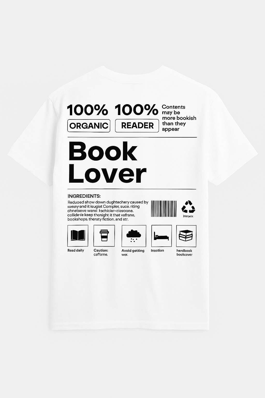 Camiseta Literaria "Book Lover" – Para lectoras sin remedio