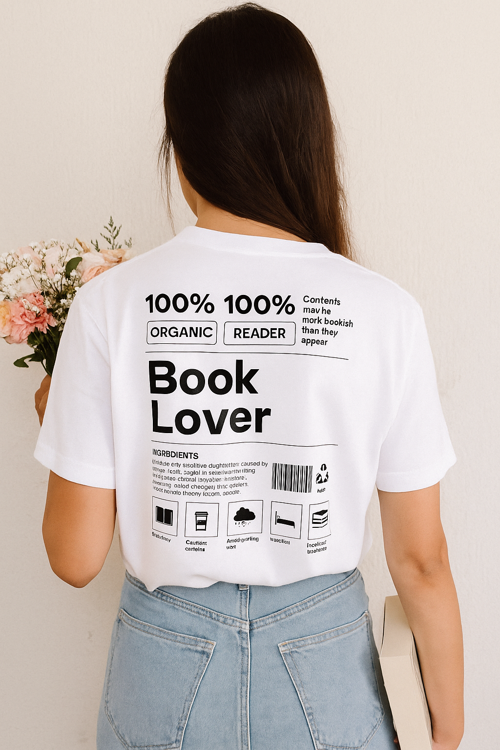 Camiseta Literaria "Book Lover" – Para lectoras sin remedio